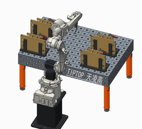 机器人焊接平台